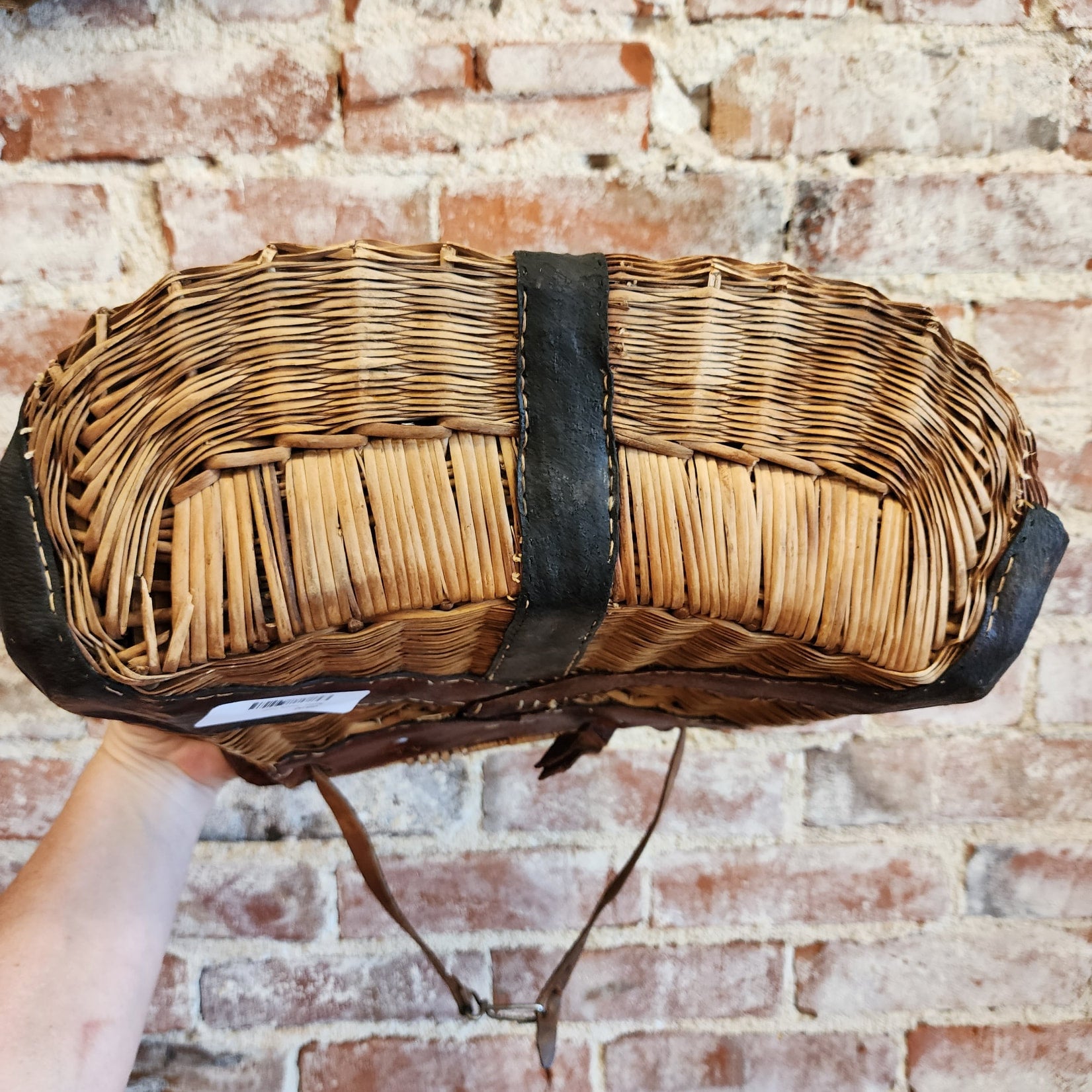 Wicker Basket Fishing Creel Trout Perch Cage Tackle Fisherman Box